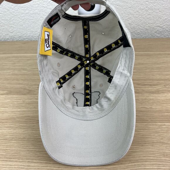 The Simpsons Adjustable Hat BEER TV DONUTS 2007 Bio-Domes Headgear Matt Groening - Picture 6 of 11
